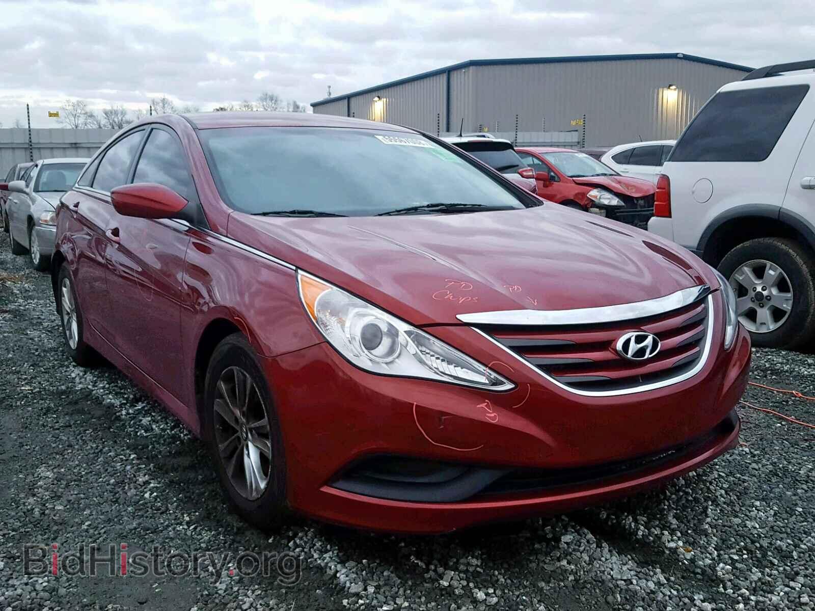 Фотография 5NPEB4AC2EH849928 - HYUNDAI SONATA 2014