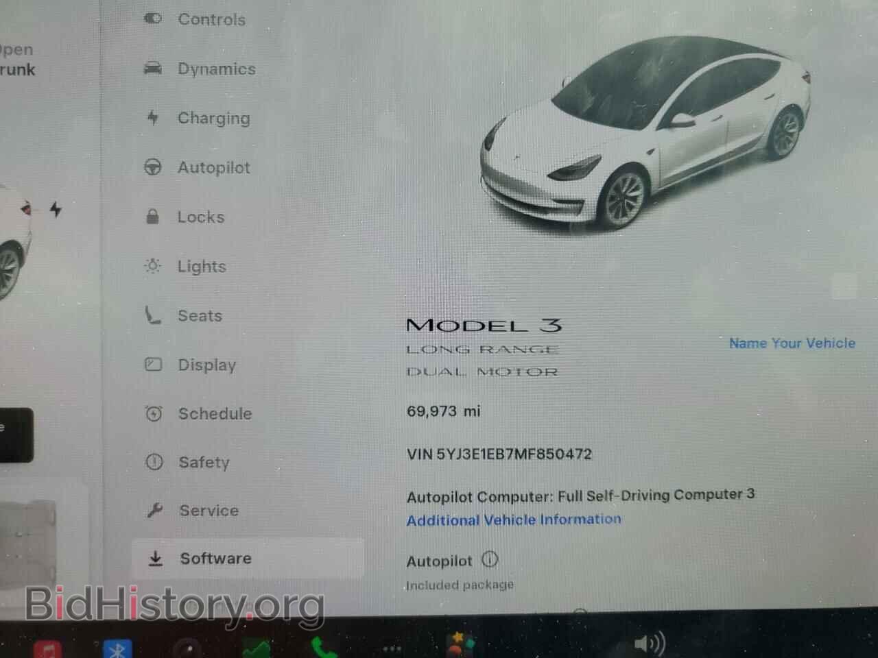 2021 TESLA MODEL 3 - VIN: 5YJ3E1EB7MF850472 - Фото 9