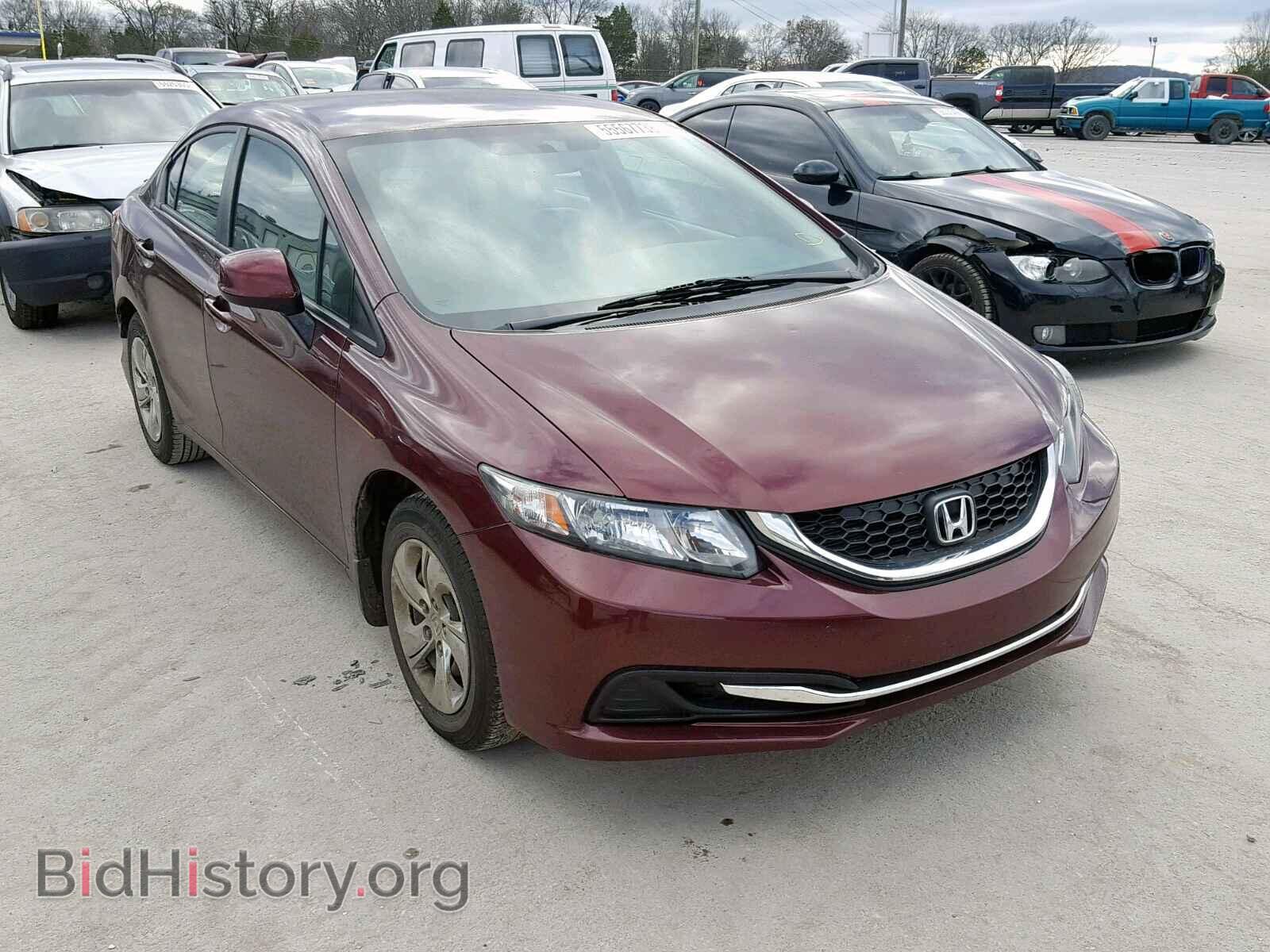 Фотография 19XFB2F5XDE047102 - HONDA CIVIC LX 2013