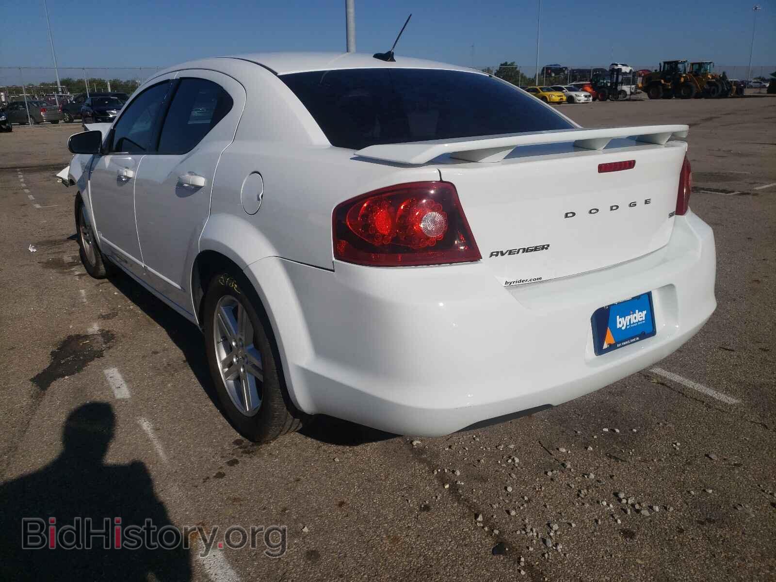 2013 DODGE AVENGER - VIN: 1C3CDZCB2DN590430 - Фото 3