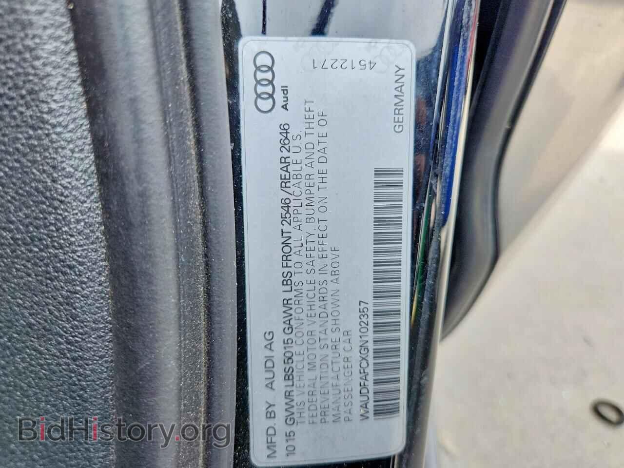 2016 AUDI A6 - VIN: WAUDFAFCXGN102357 - Photo 13
