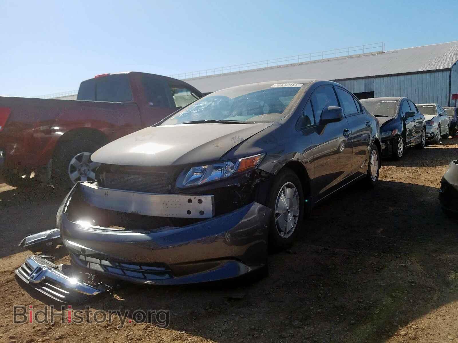 2012 HONDA CIVIC - VIN: 2HGFB2F64CH550671 - Фото 2