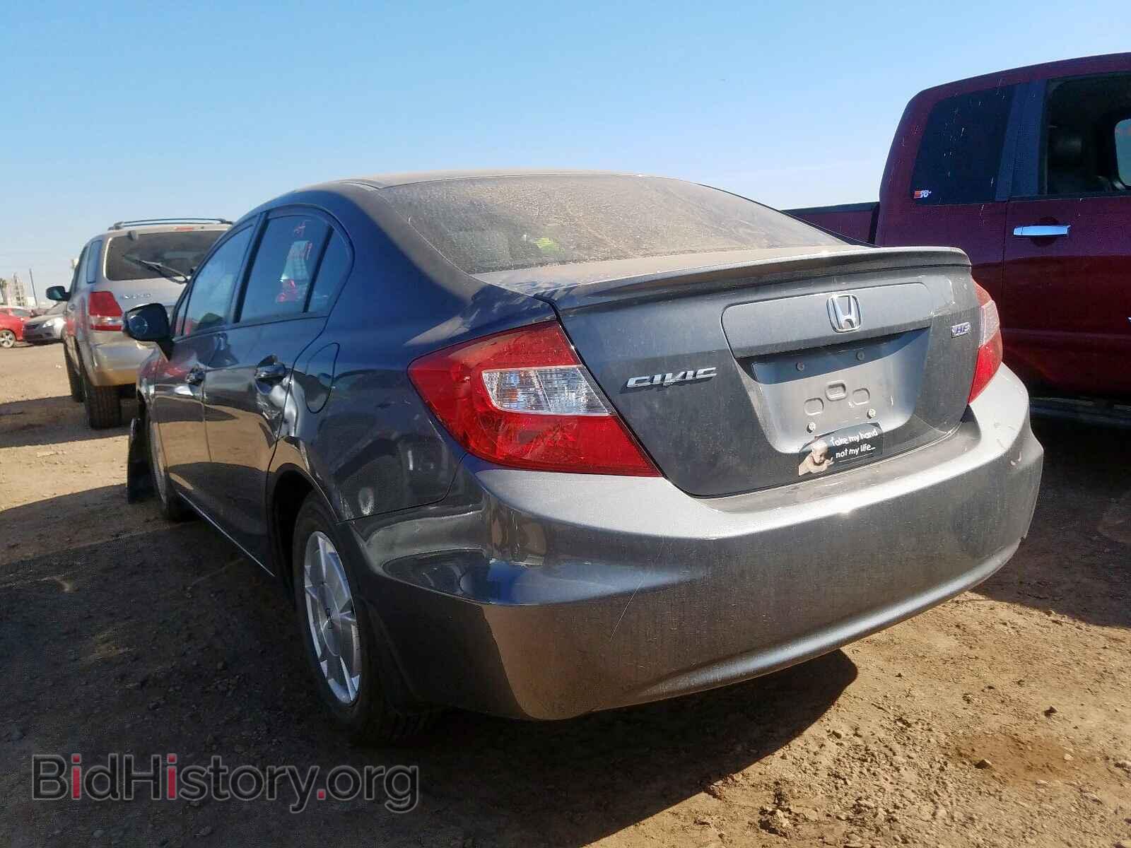 2012 HONDA CIVIC - VIN: 2HGFB2F64CH550671 - Фото 3