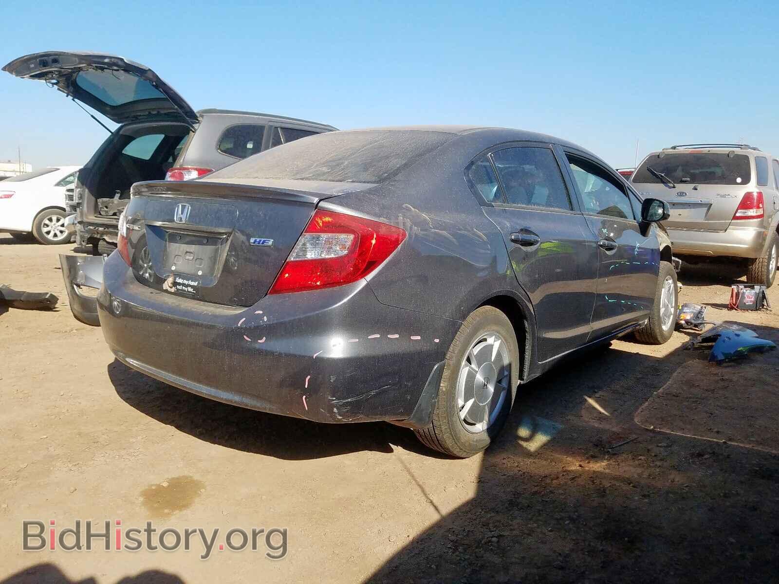 2012 HONDA CIVIC - VIN: 2HGFB2F64CH550671 - Фото 4