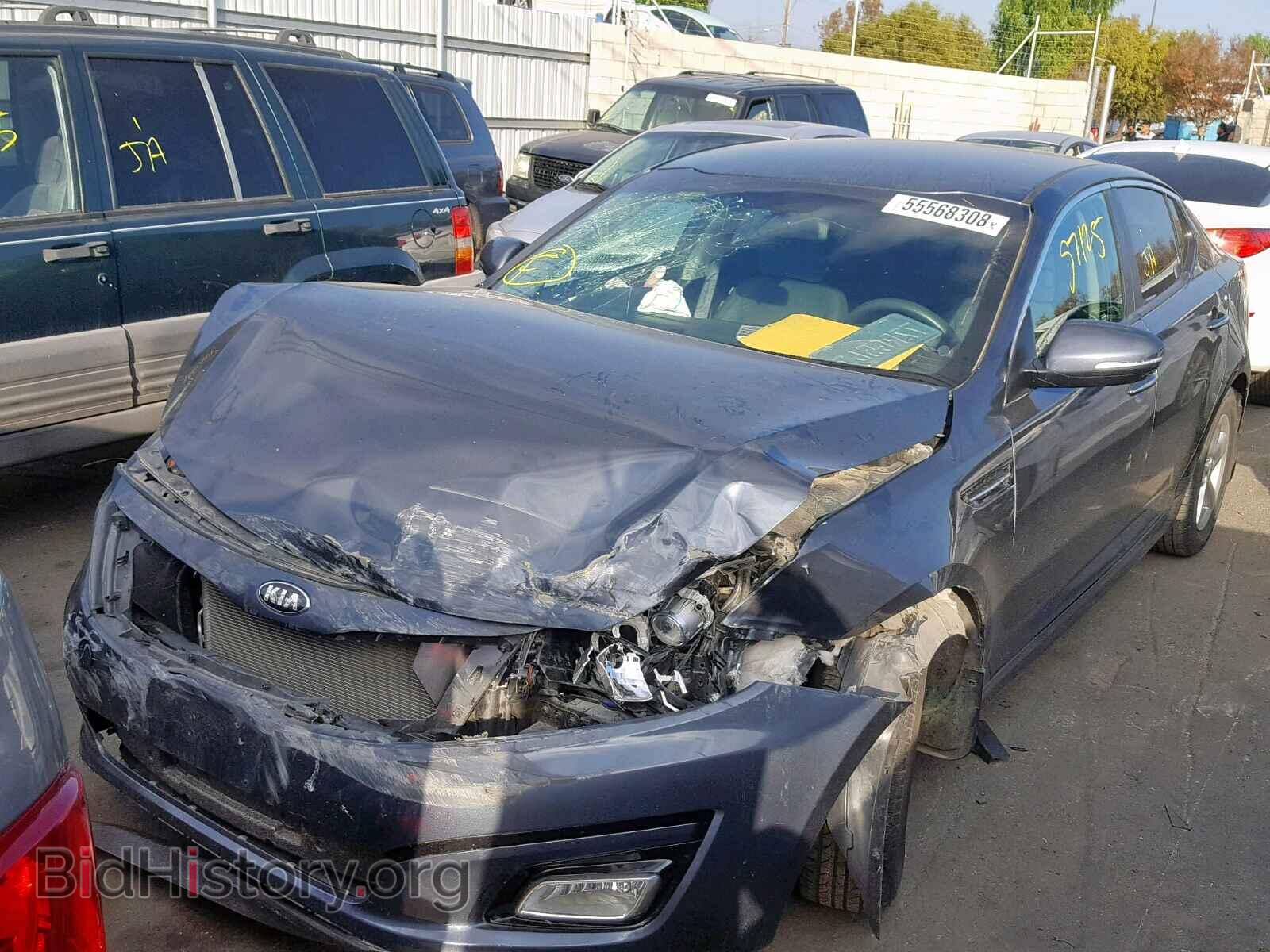 2015 KIA OPTIMA - VIN: KNAGM4A74F5556052 - Photo 2