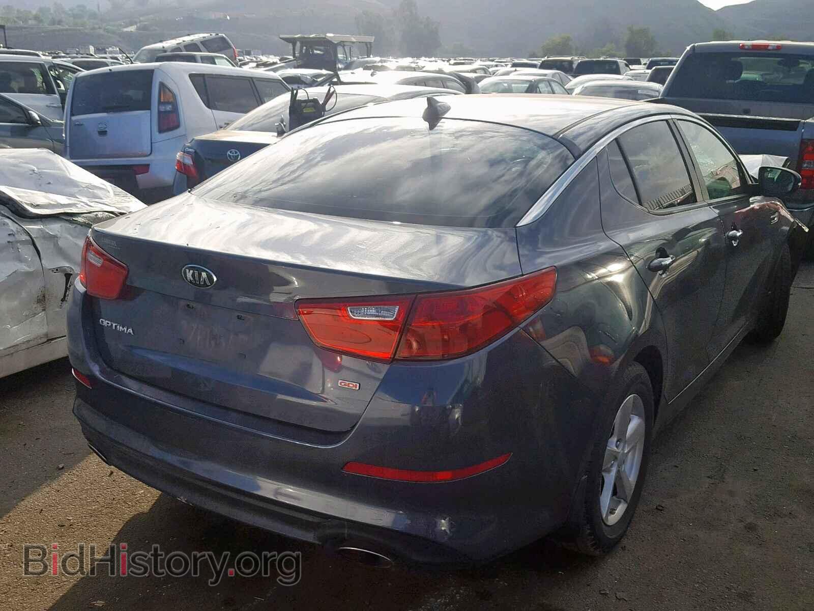 2015 KIA OPTIMA - VIN: KNAGM4A74F5556052 - Photo 4