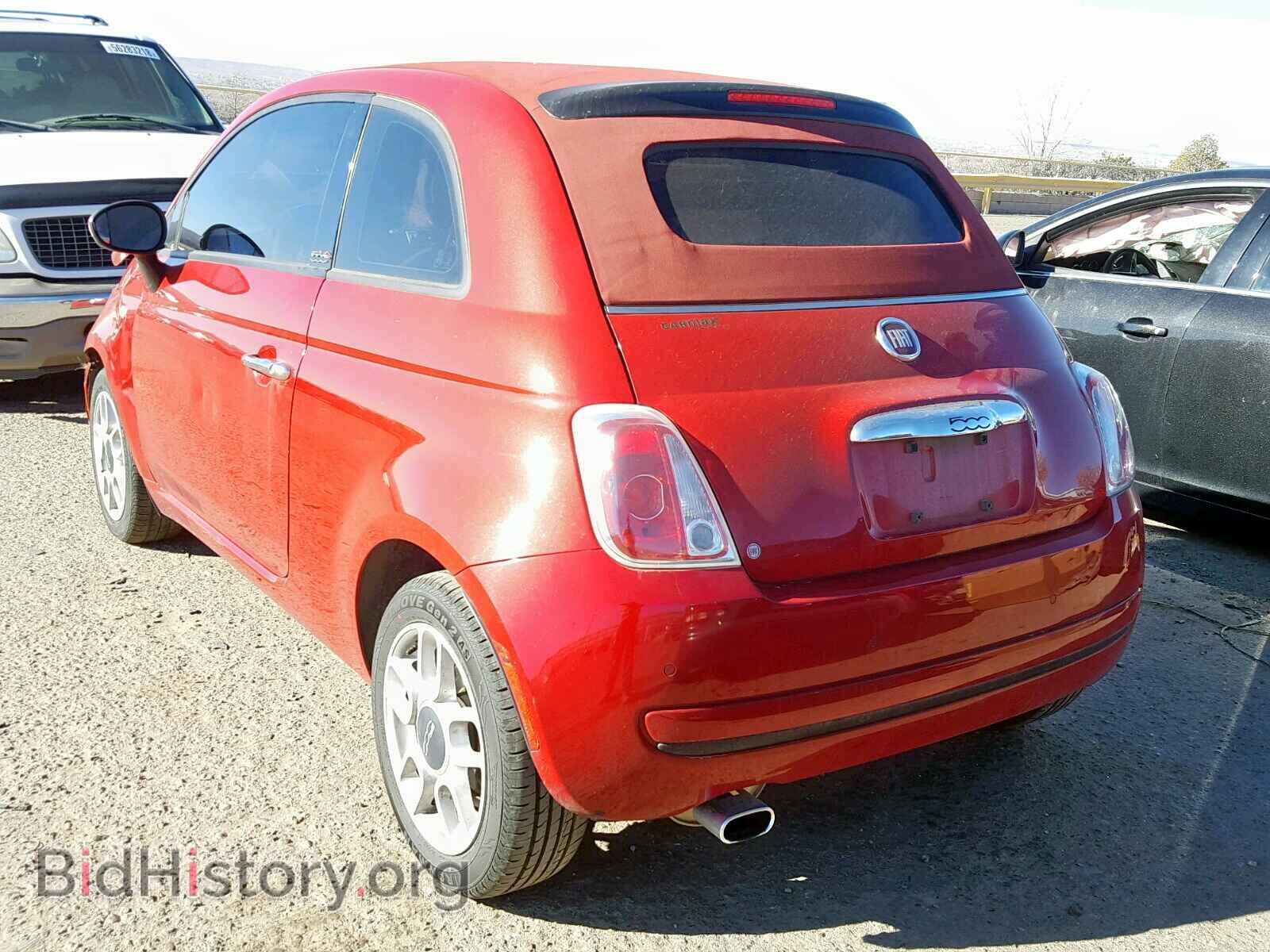 2013 FIAT 500 - VIN: 3C3CFFDR2DT749130 - Фото 3