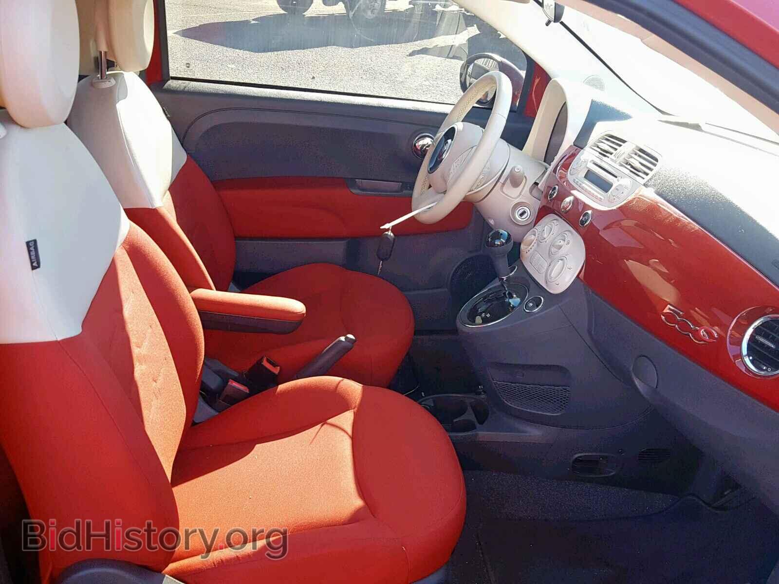 2013 FIAT 500 - VIN: 3C3CFFDR2DT749130 - Фото 5
