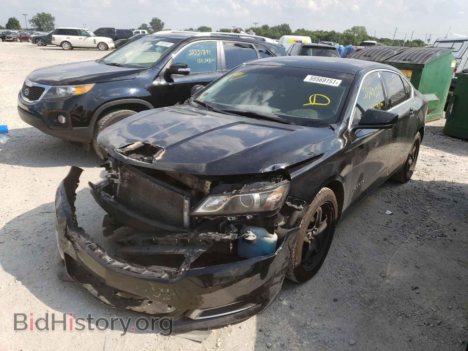 2017 CHEVROLET IMPALA - VIN: 2G11X5S38H9165583 - Фото 2