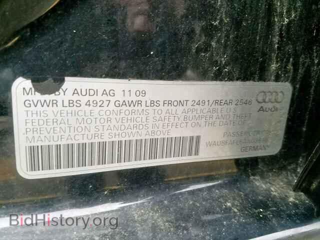 2010 AUDI A4 - VIN: WAUBFAFL5AN035567 - Фото 10