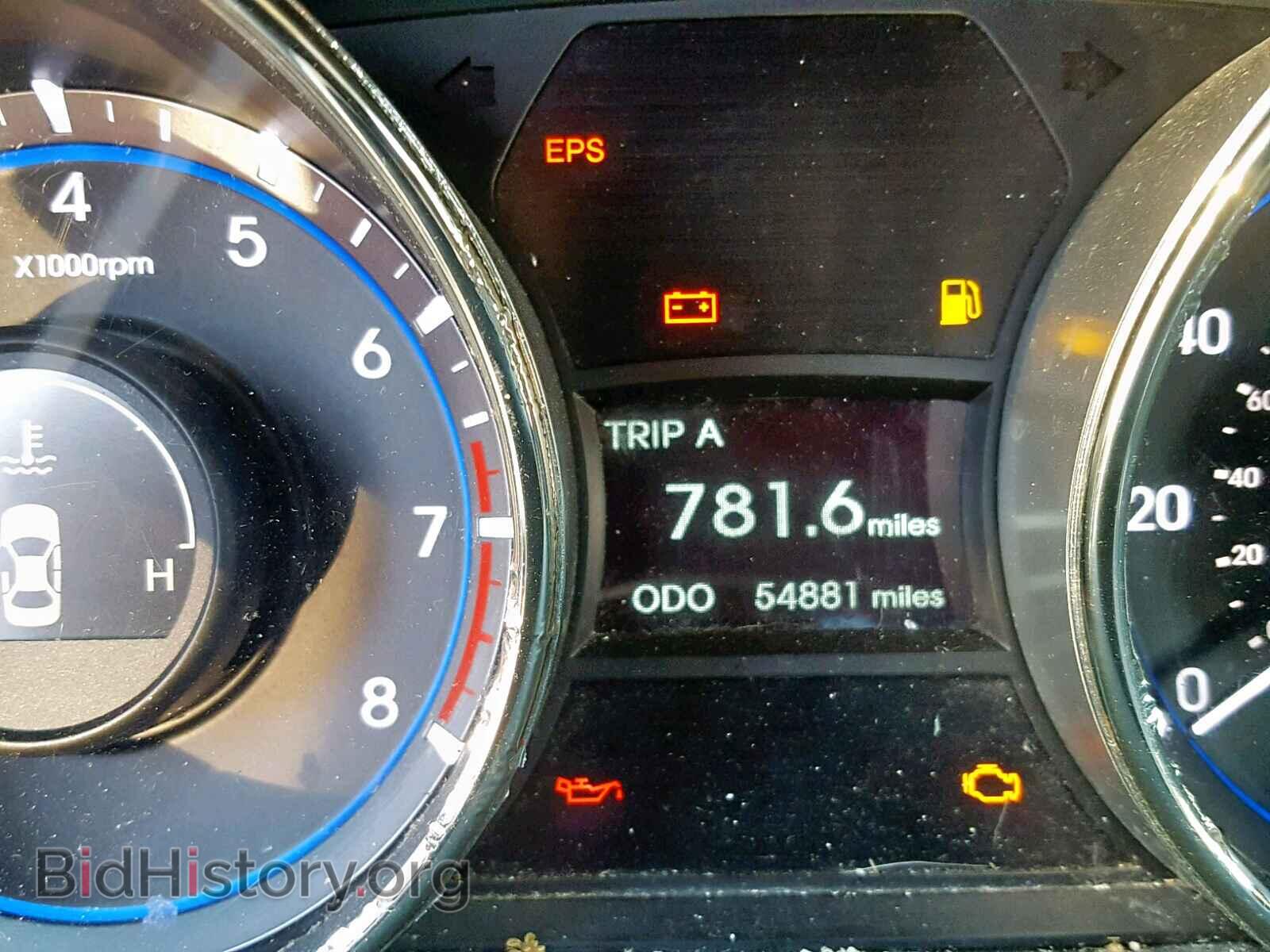 2012 HYUNDAI SONATA - VIN: 5NPEB4AC7CH449215 - Фото 8