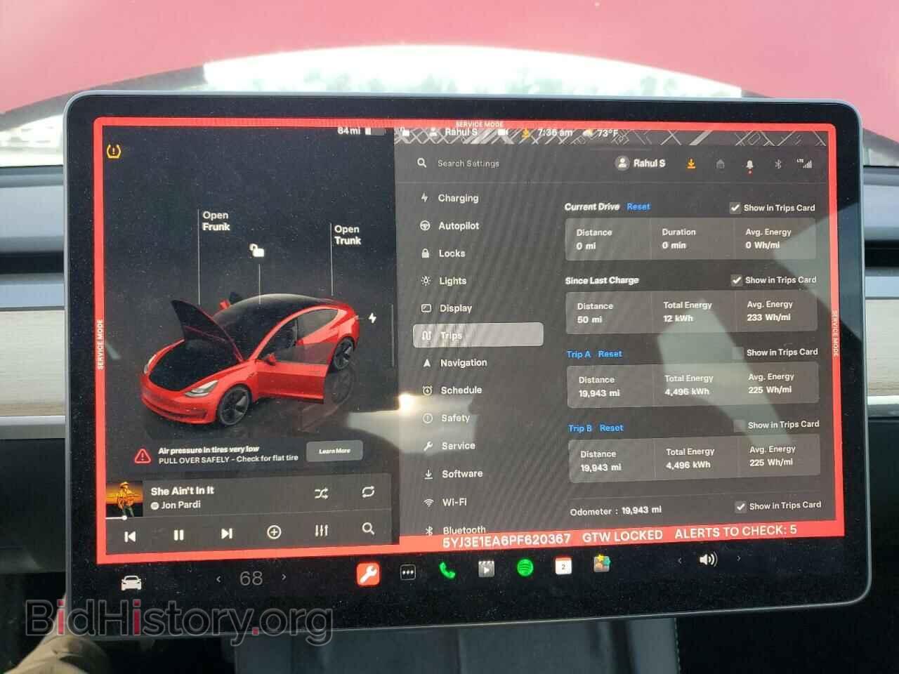 2023 TESLA MODEL 3 - VIN: 5YJ3E1EA6PF620367 - Фото 9