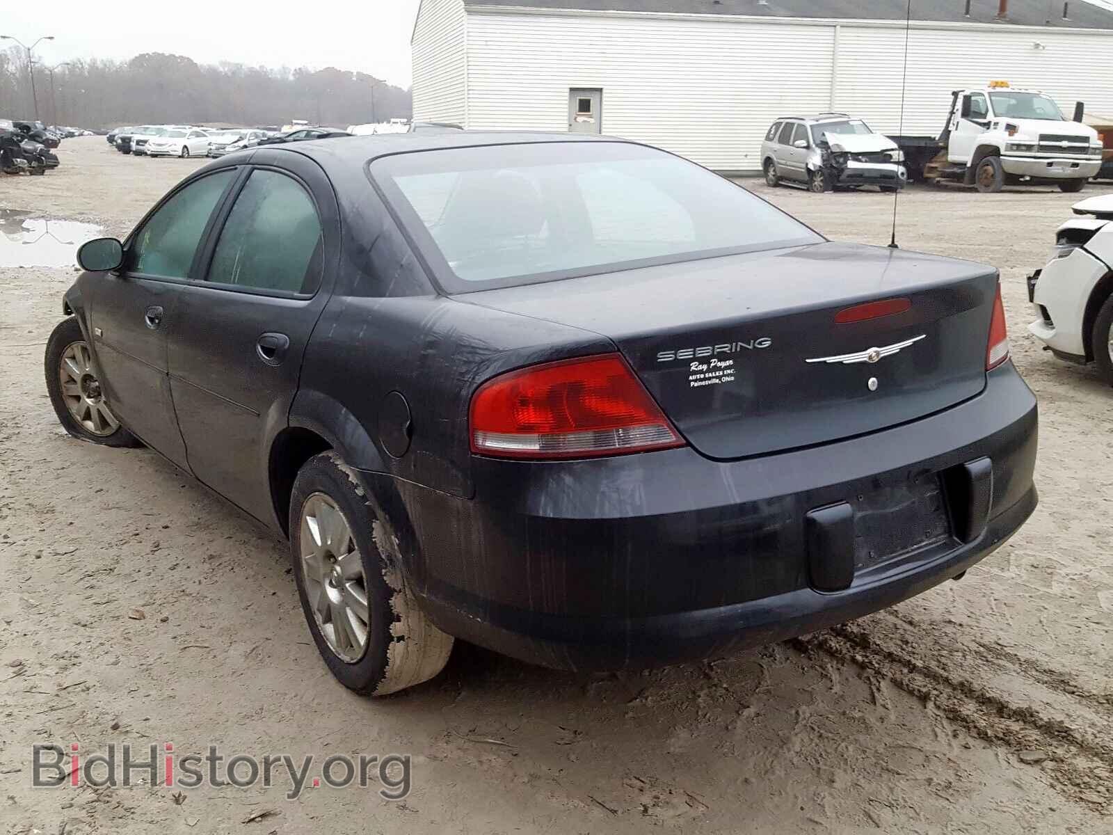 2006 CHRYSLER SEBRING - VIN: 1C3EL46X66N242980 - Фото 3