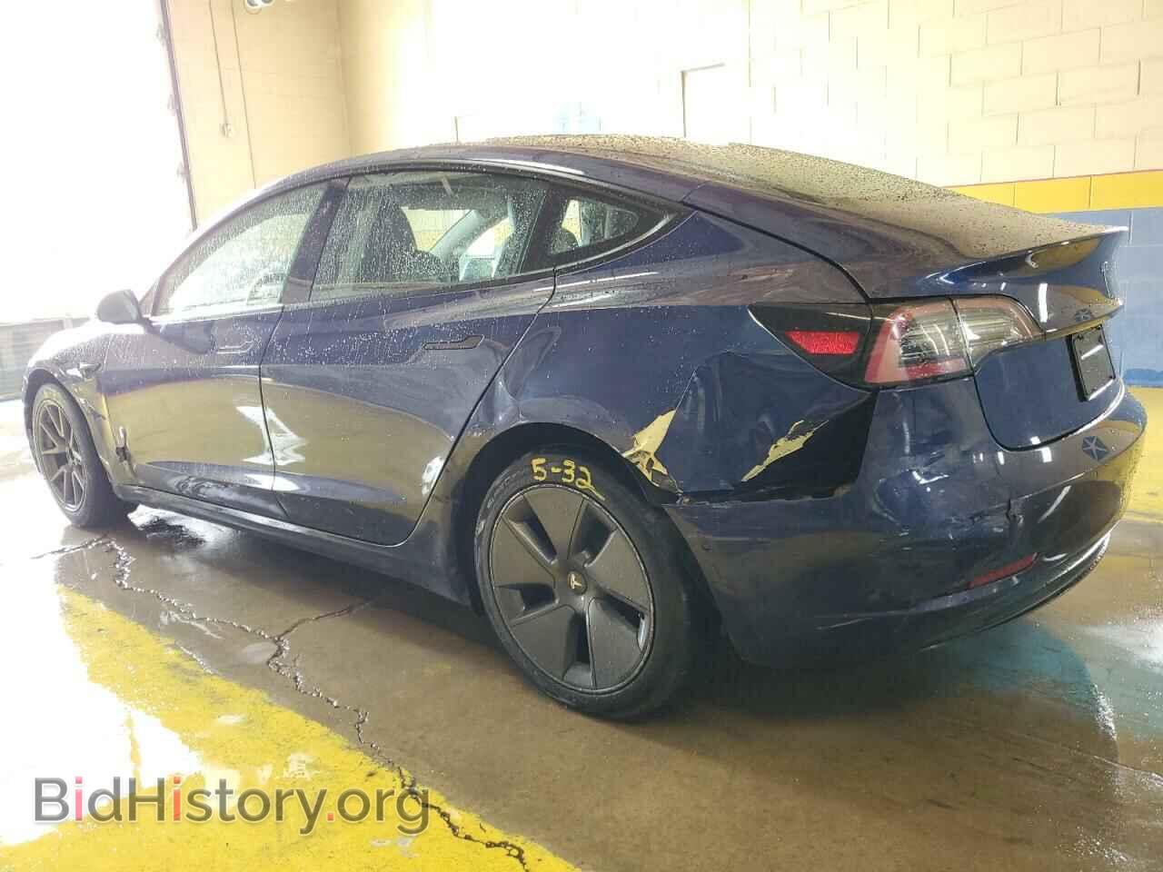 2022 TESLA MODEL 3 - VIN: 5YJ3E1EA8NF371020 - Фото 2
