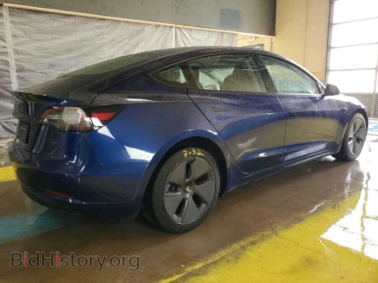 2022 TESLA MODEL 3 - VIN: 5YJ3E1EA8NF371020 - Фото 3