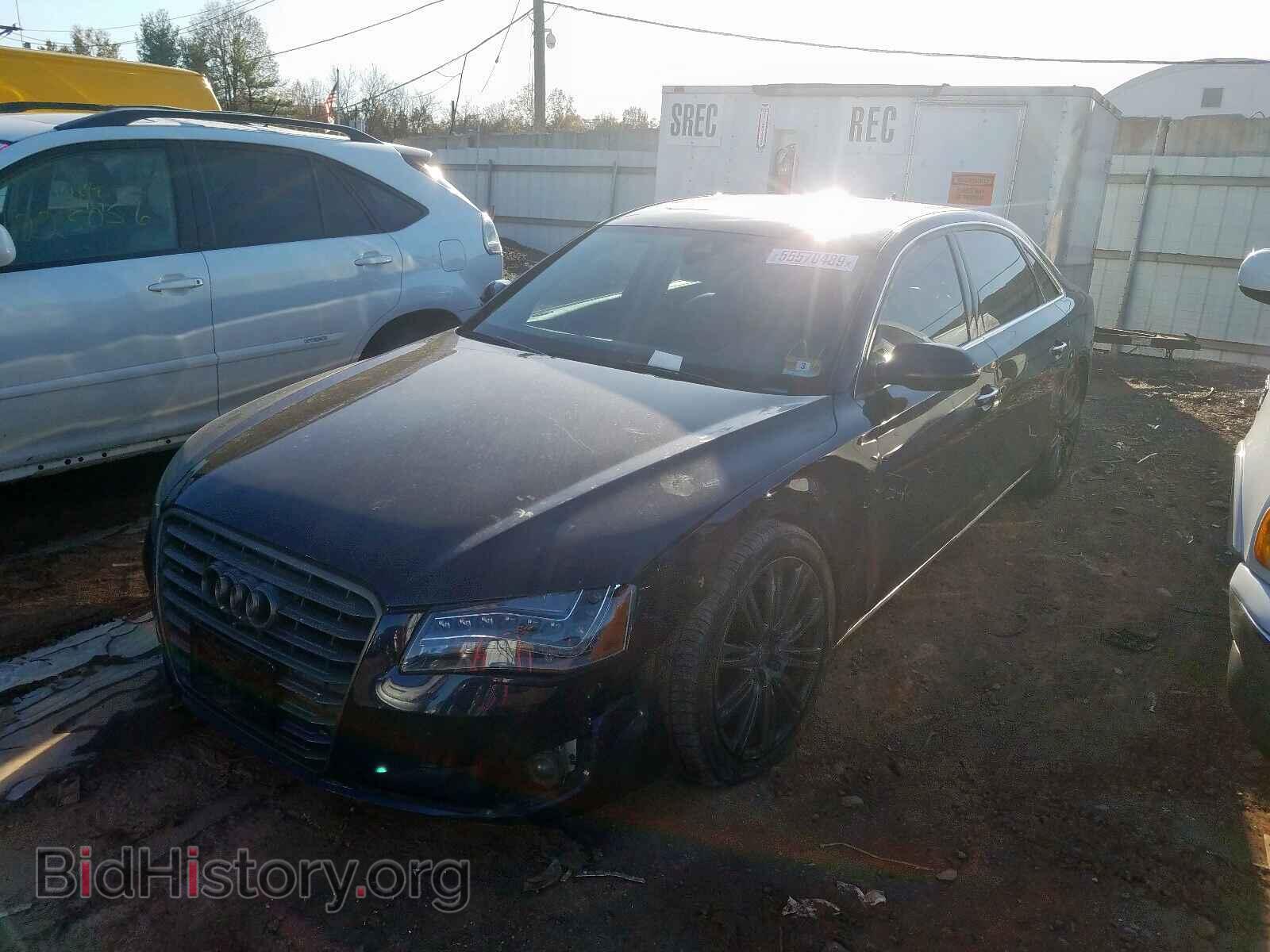 2013 AUDI A8 - VIN: WAUR2AFDXDN015001 - Фото 2