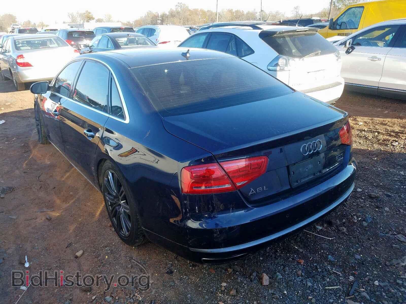 2013 AUDI A8 - VIN: WAUR2AFDXDN015001 - Фото 3