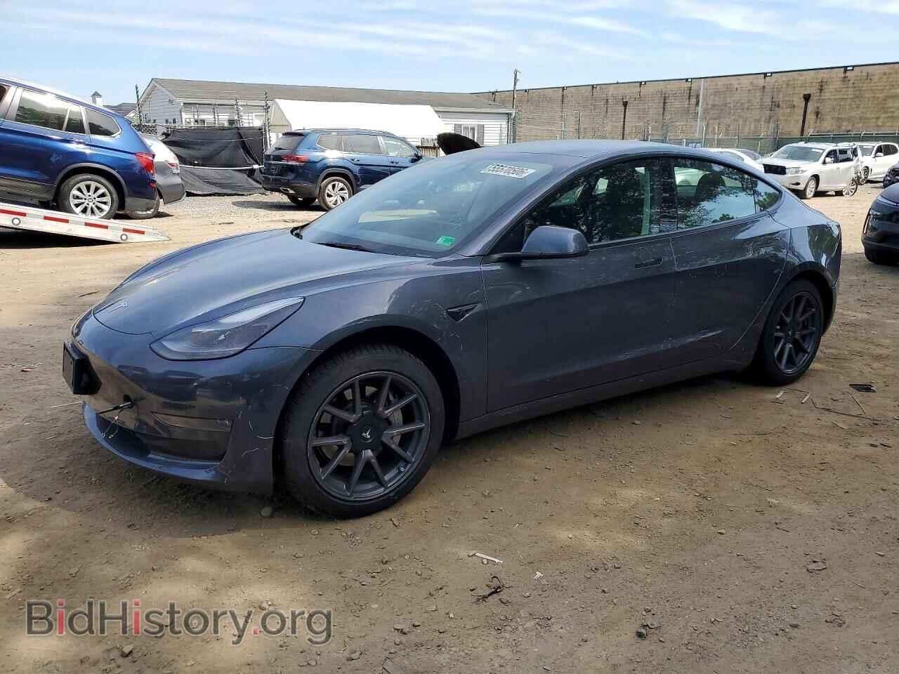 Photo 5YJ3E1EB4NF257380 - TESLA MODEL 3 2022
