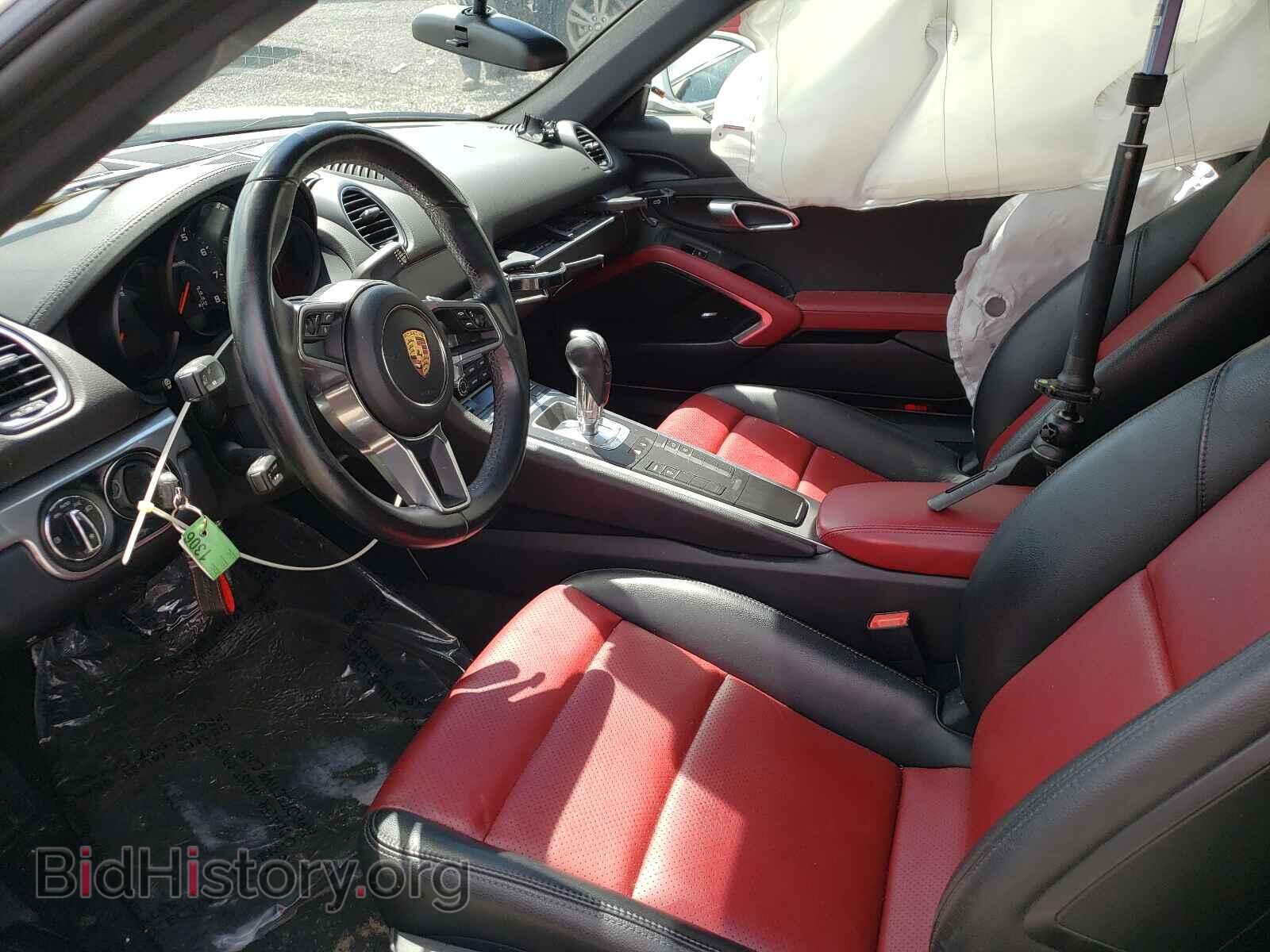2018 PORSCHE CAYMAN - VIN: WP0AA2A88JK261710 - Фото 5