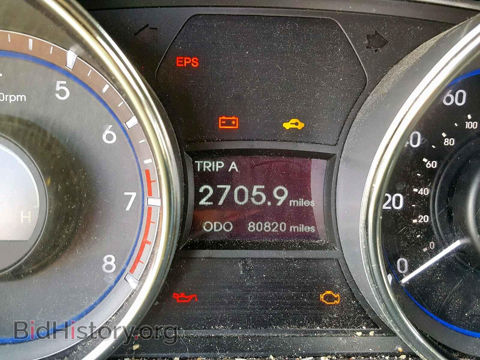 2012 HYUNDAI SONATA - VIN: 5NPEC4AC4CH347772 - Фото 8
