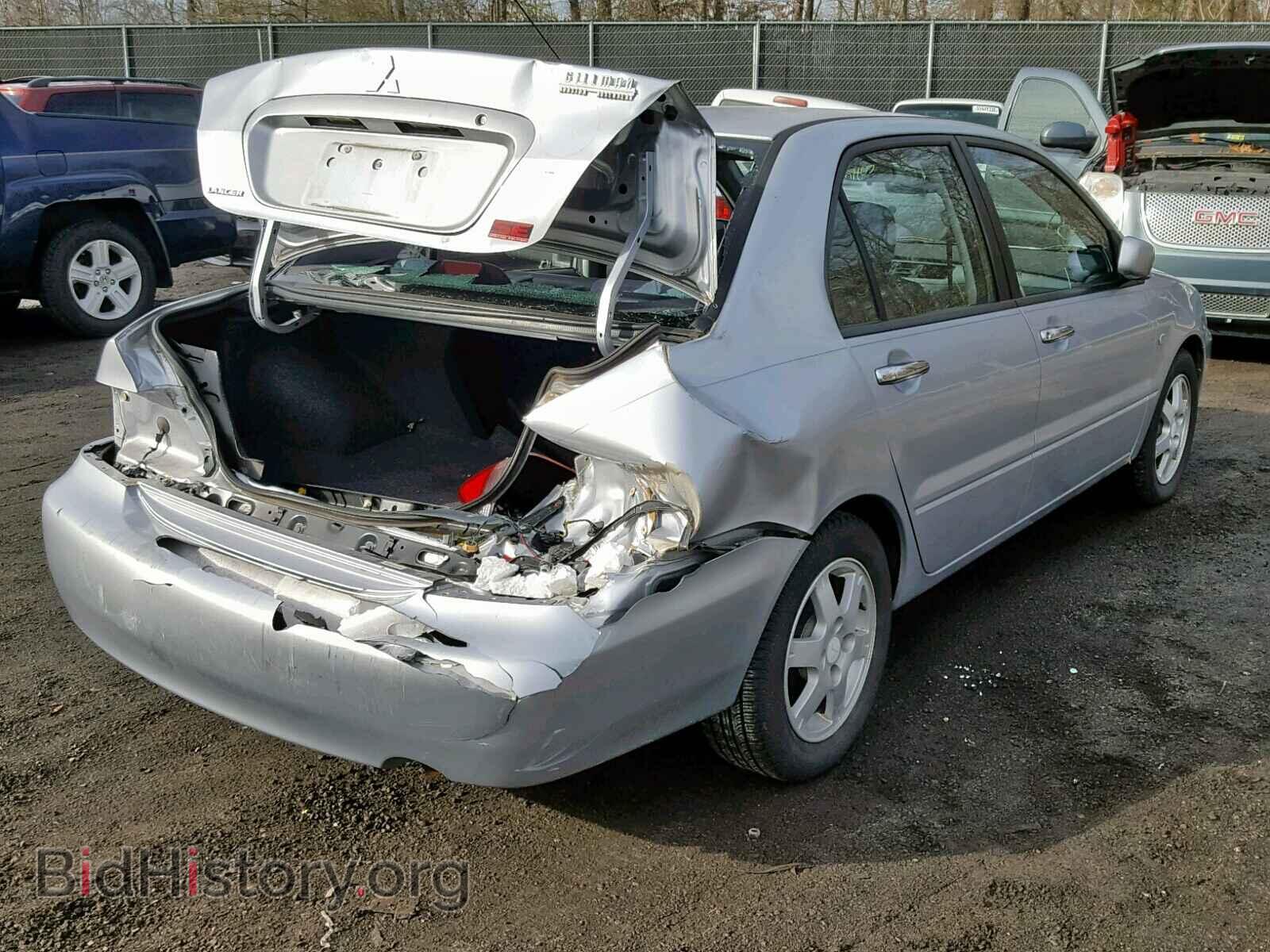 2006 MITSUBISHI LANCER - VIN: JA3AJ26E96U062643 - Фото 4