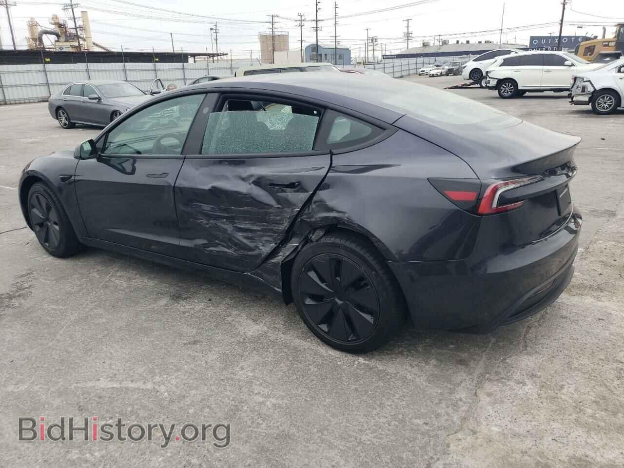 2024 TESLA MODEL 3 - VIN: 5YJ3E1EA6RF750541 - Фото 2