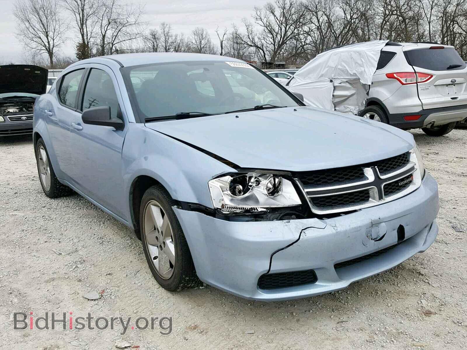 Фотография 1C3CDZAB9DN610420 - DODGE AVENGER 2013