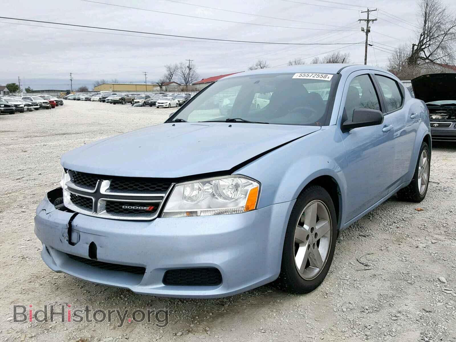 2013 DODGE AVENGER - VIN: 1C3CDZAB9DN610420 - Фото 2