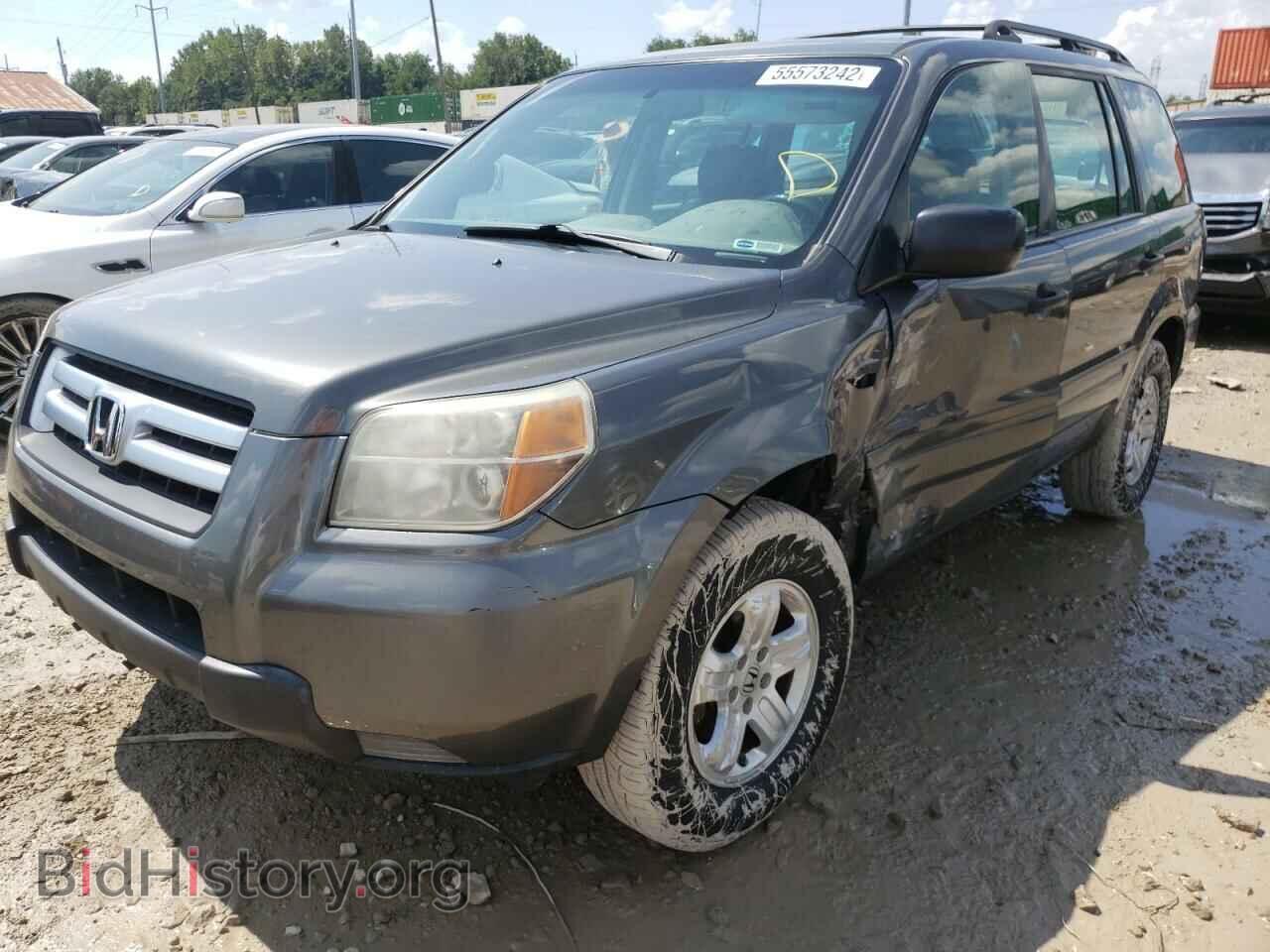 2007 HONDA PILOT - VIN: 2HKYF18167H506806 - Фото 2