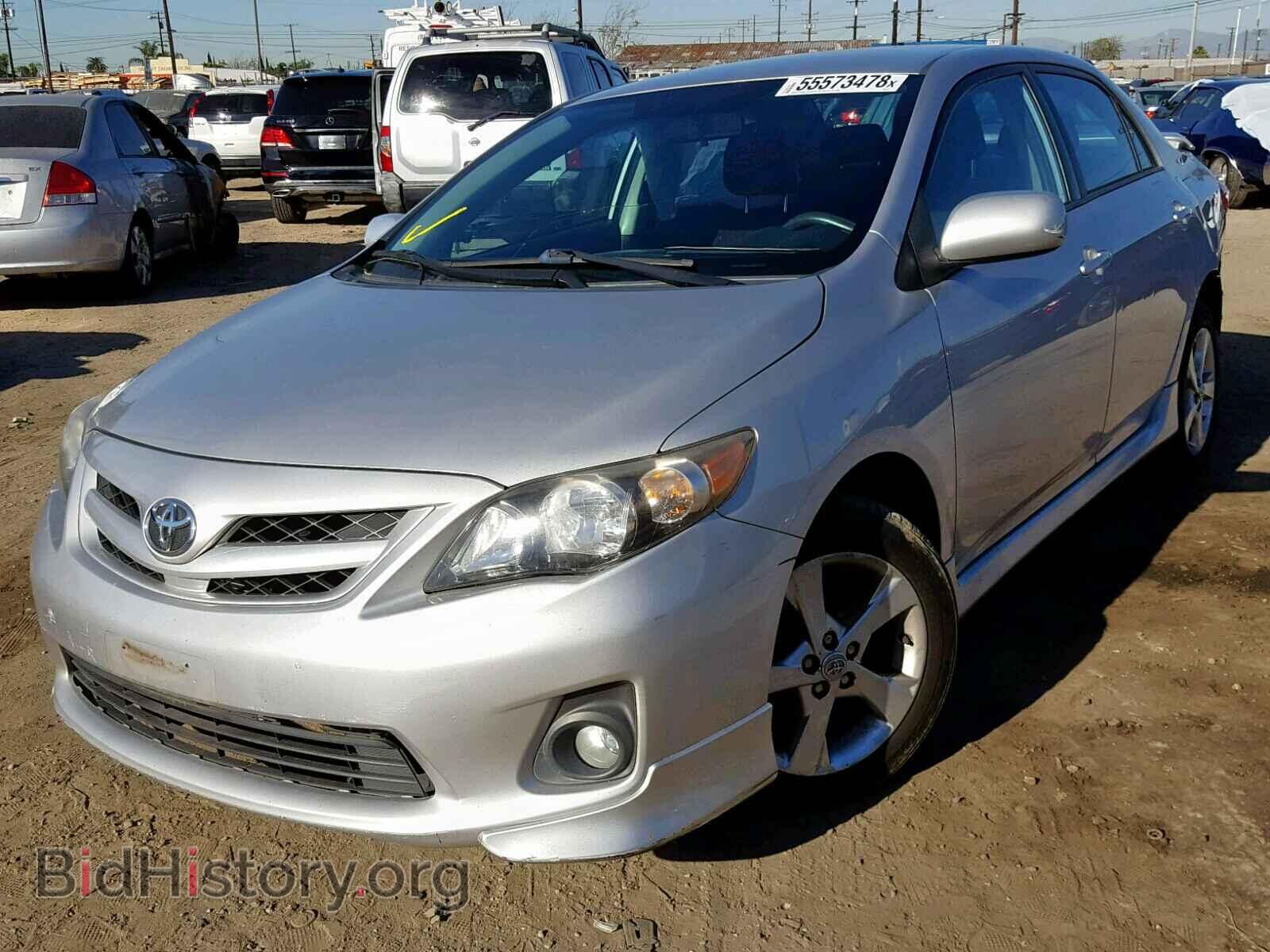 2011 TOYOTA COROLLA BA - VIN: 2T1BU4EE9BC564117 - Фото 2