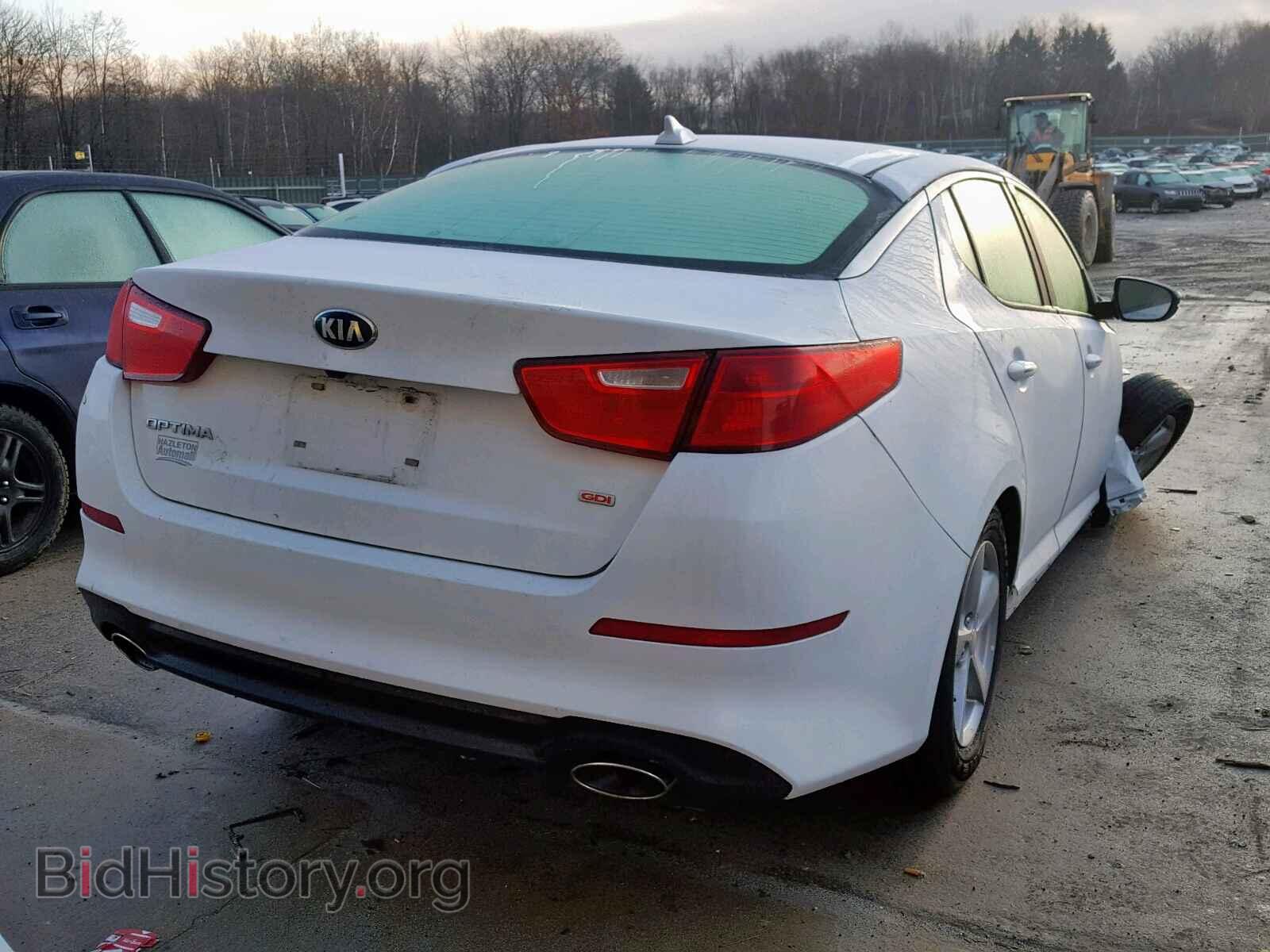 2014 KIA OPTIMA - VIN: 5XXGM4A79EG273143 - Фото 4