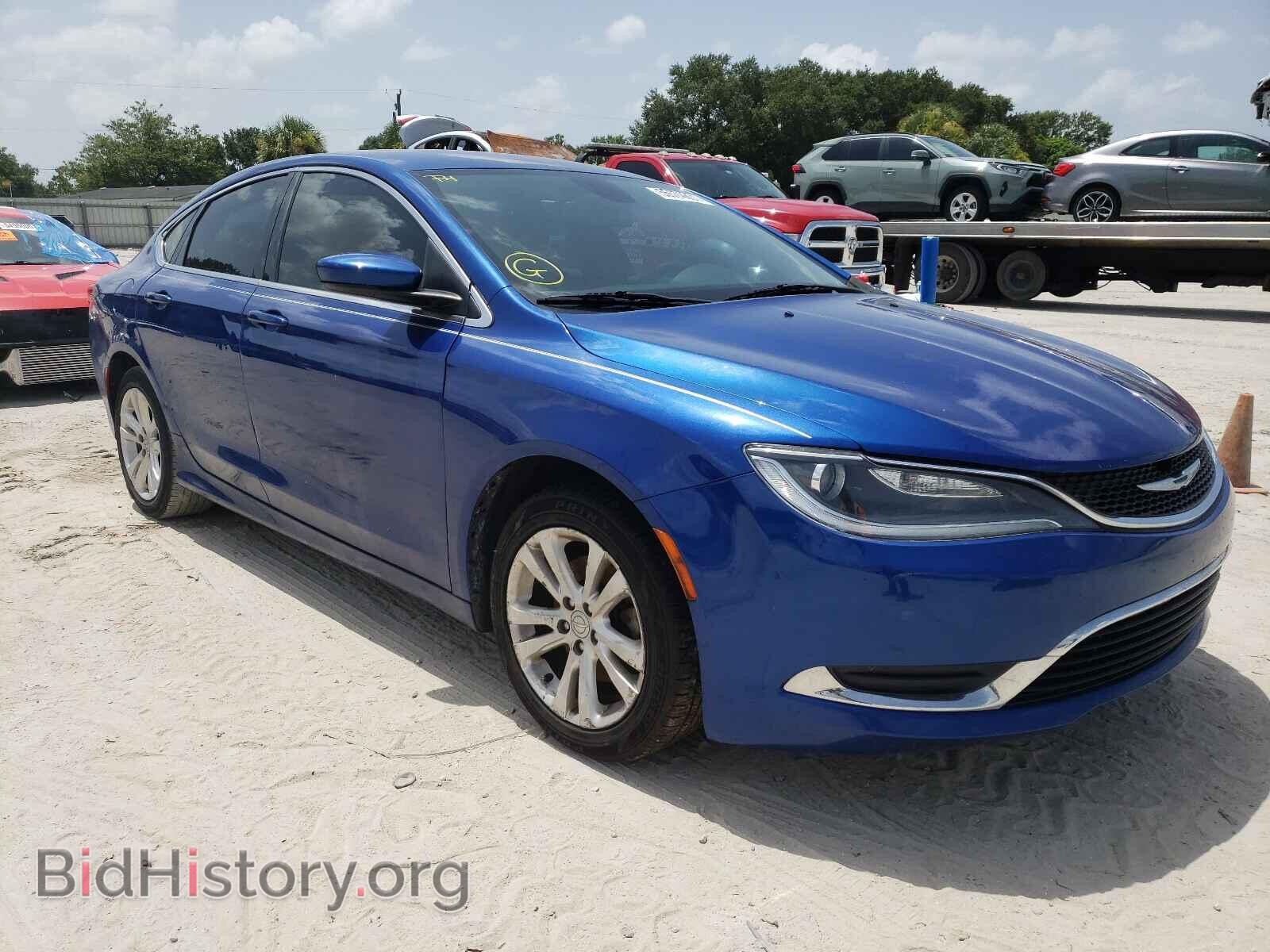 Фотография 1C3CCCABXGN117267 - CHRYSLER 200 2016