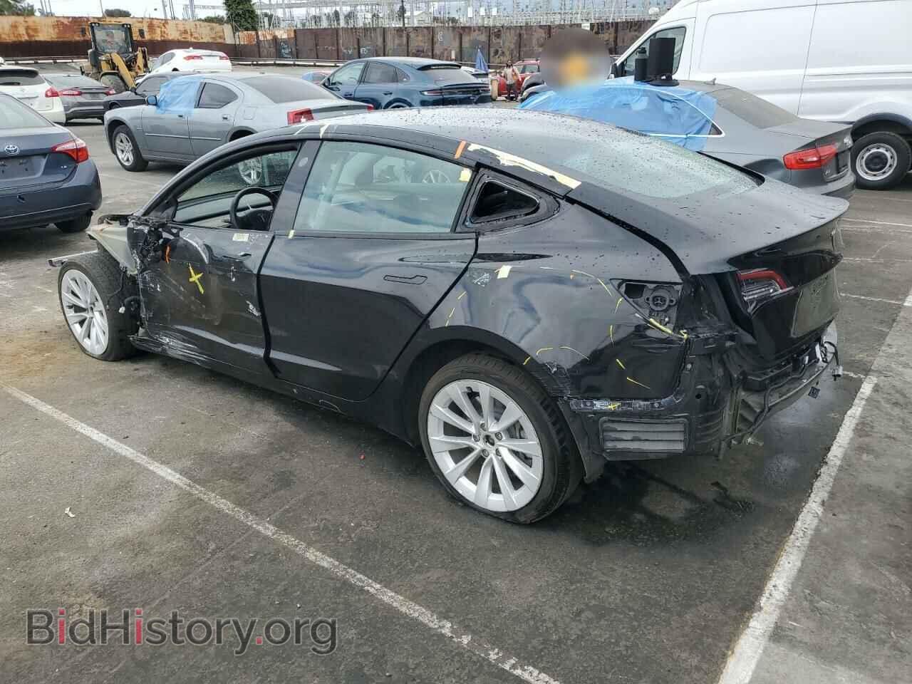 2022 TESLA MODEL 3 - VIN: 5YJ3E1EA8NF303980 - Фото 2