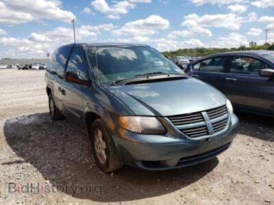 2007 Dodge CARAVAN Caravan SX, teal — VIN 1D4GP45R27B197831, Copart