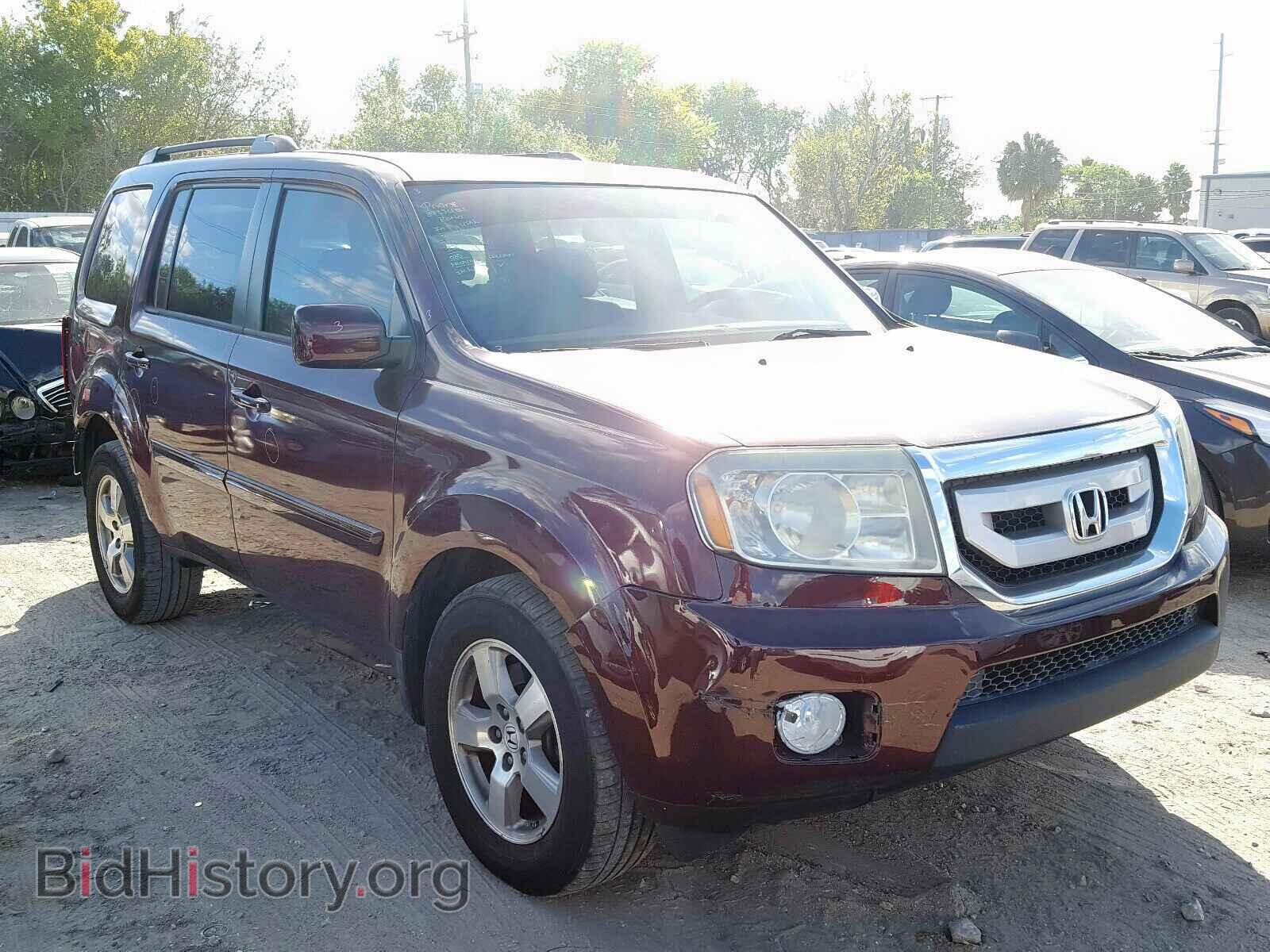 Photo 5FNYF3H45BB022347 - HONDA PILOT EX 2011