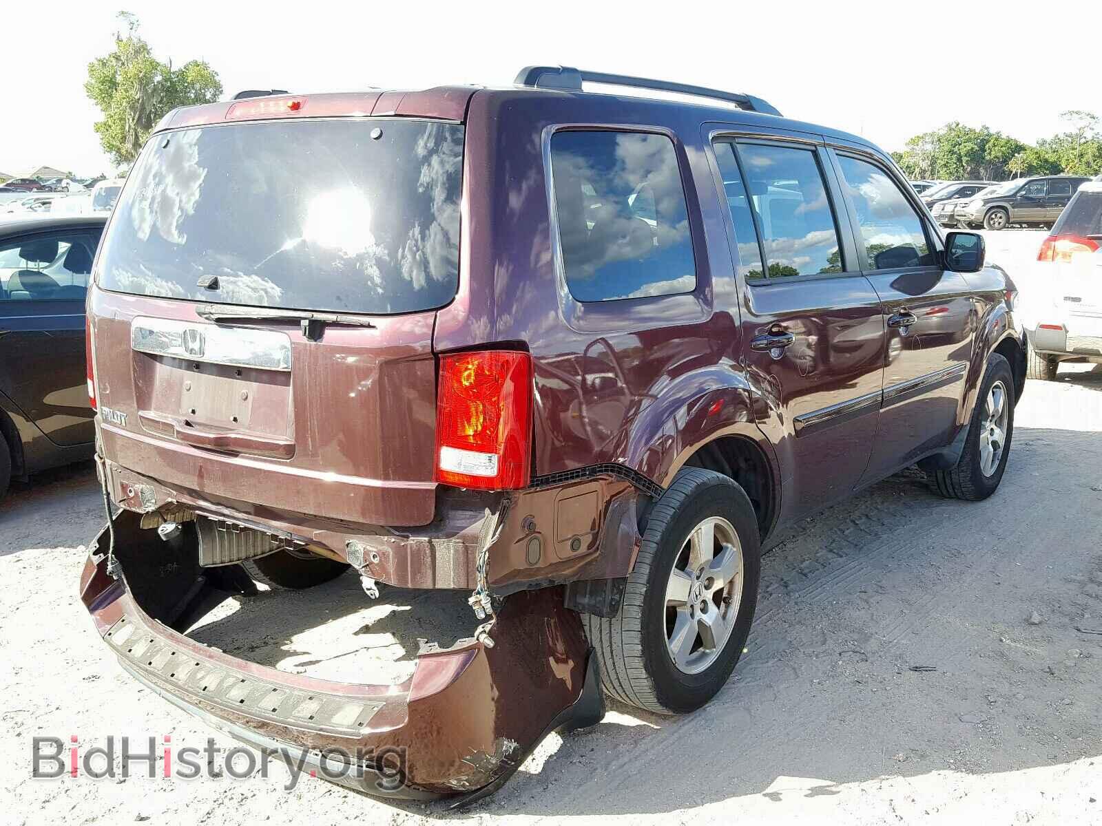2011 HONDA PILOT EX - VIN: 5FNYF3H45BB022347 - Фото 4