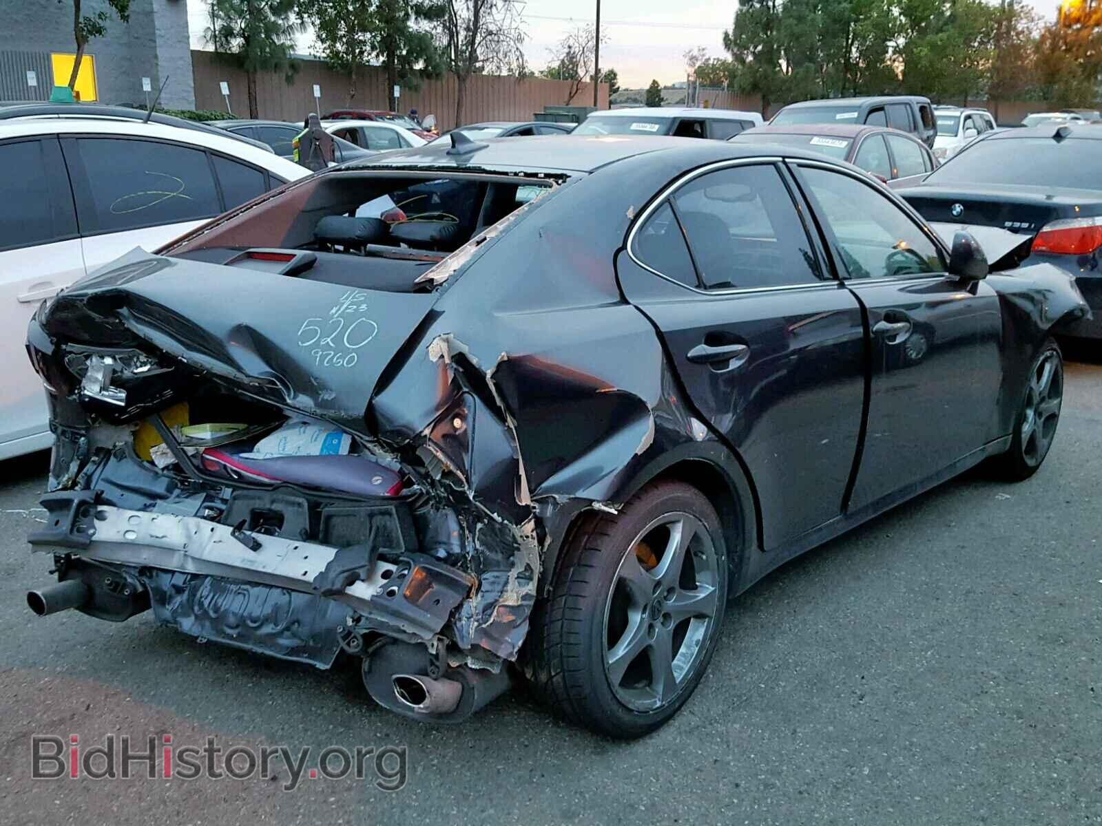 2007 LEXUS IS - VIN: JTHBE262972009260 - Фото 4
