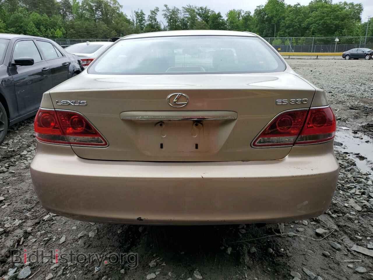 2006 LEXUS ES330 - VIN: JTHBA30G165143697 - Фото 6