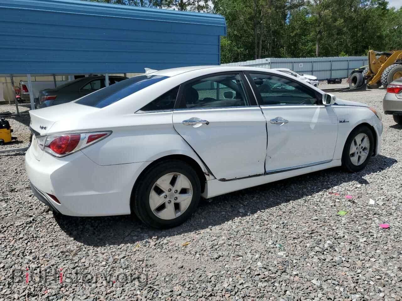 2012 HYUNDAI SONATA - VIN: KMHEC4A43CA059186 - Фото 3
