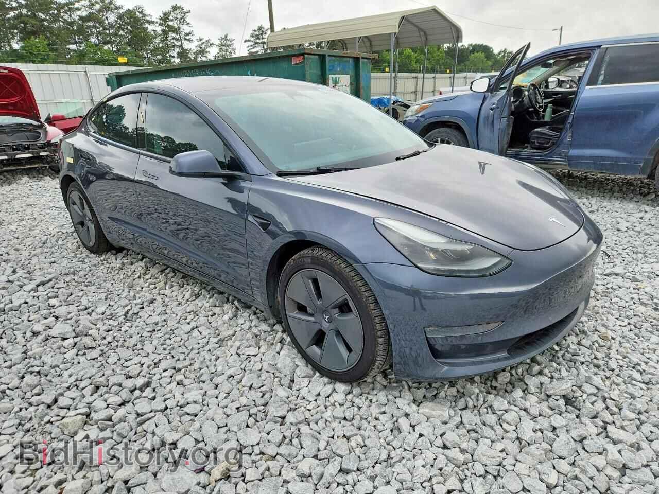 2022 TESLA MODEL 3 - VIN: 5YJ3E1EB2NF184493 - Фото 4