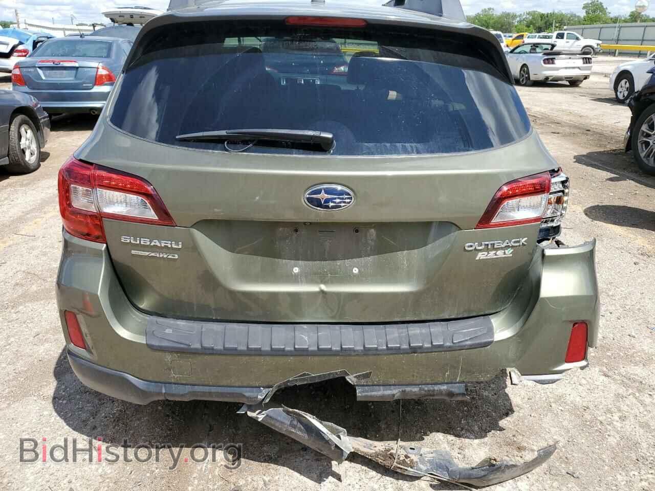 2015 SUBARU OUTBACK - VIN: 4S4BSAFC3F3305537 - Фото 6