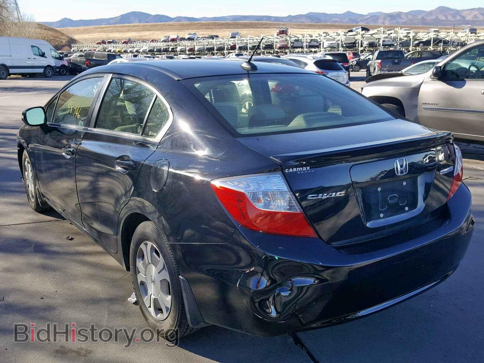 2012 HONDA CIVIC - VIN: JHMFB4F22CS009892 - Фото 3