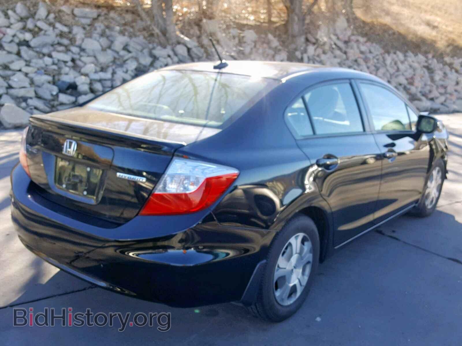 2012 HONDA CIVIC - VIN: JHMFB4F22CS009892 - Фото 4