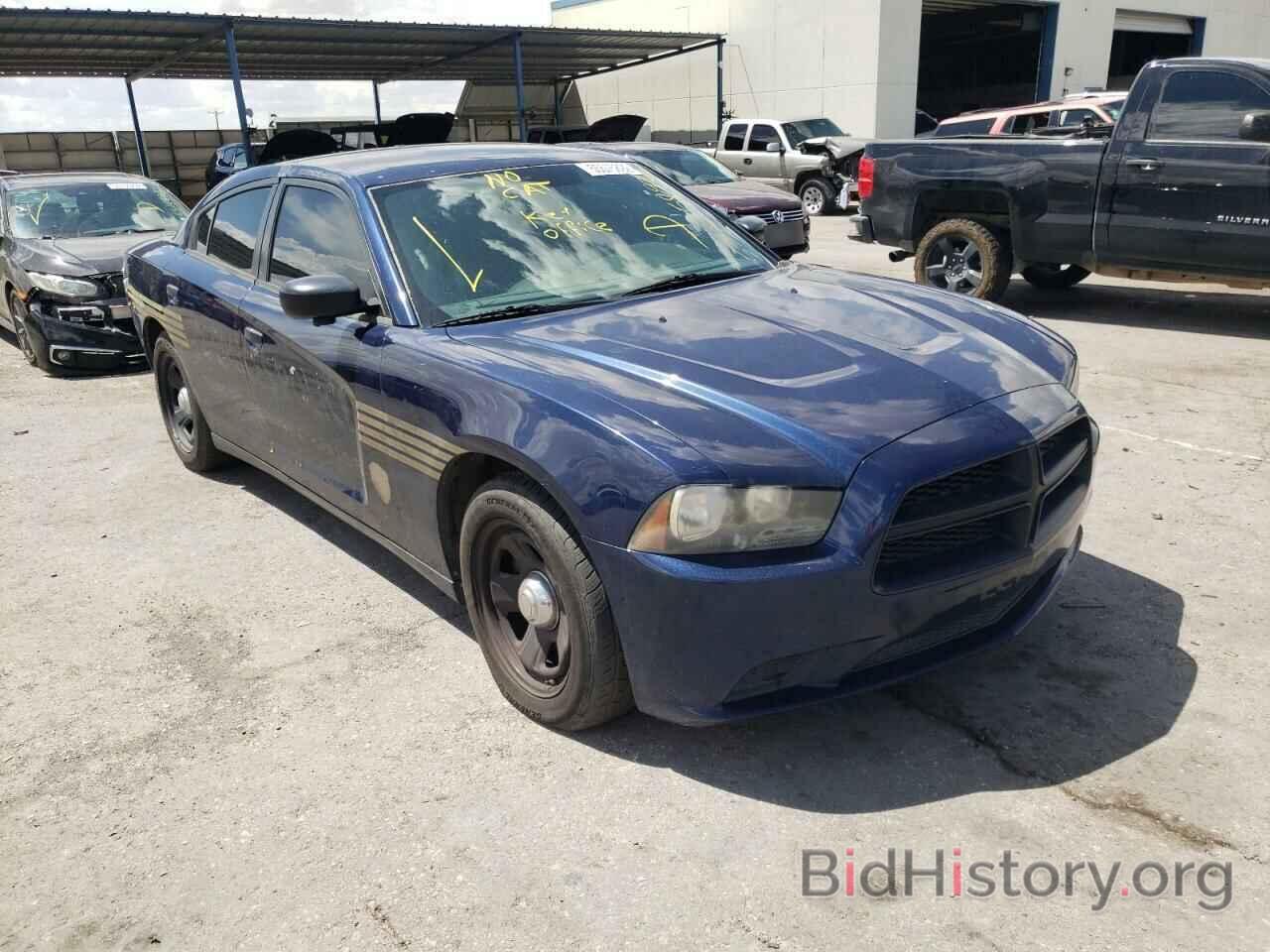 Photo 2C3CDXAT6DH567936 - DODGE CHARGER 2013