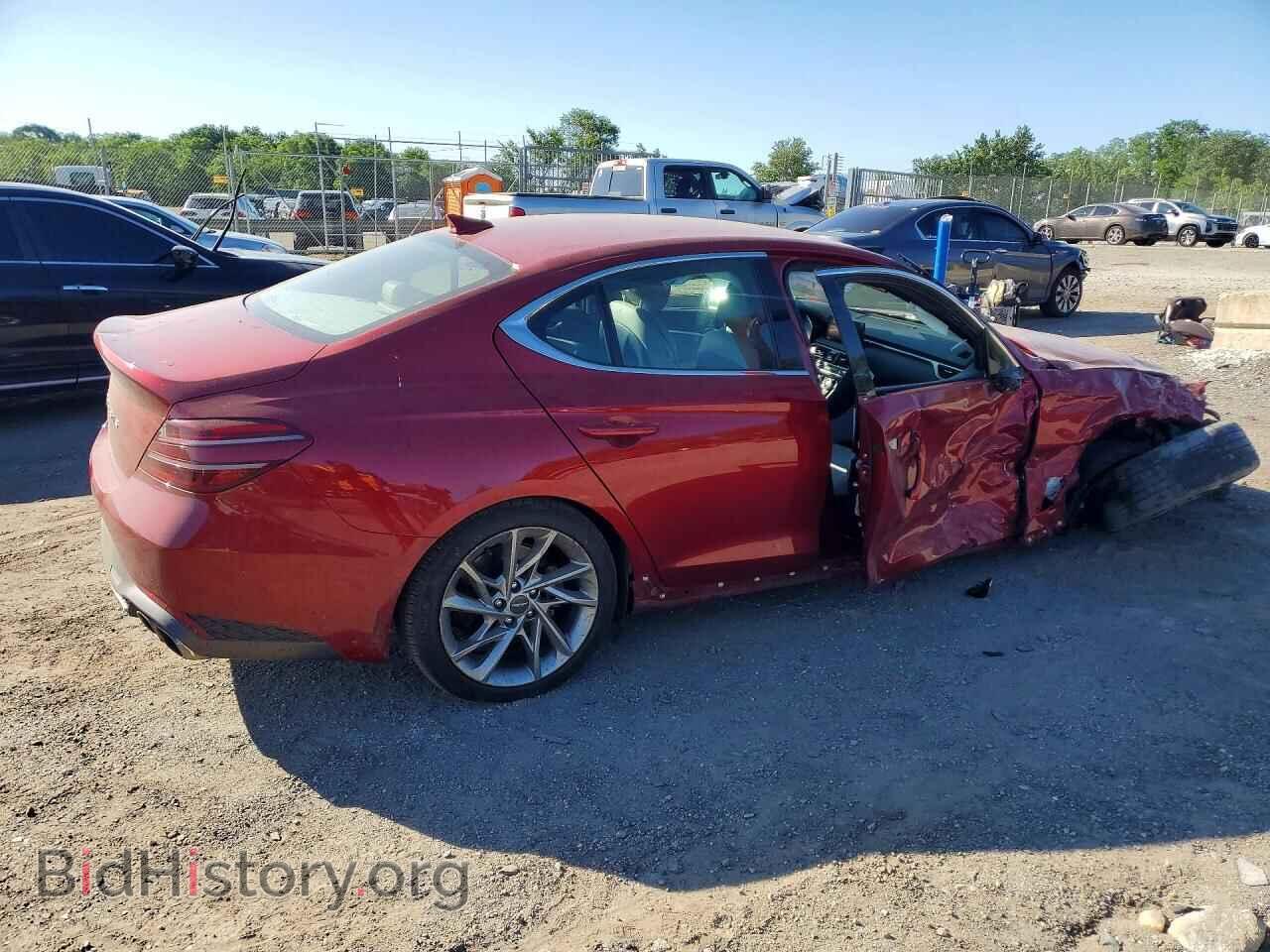 2022 GENESIS G70 - VIN: KMTG34TA2NU095583 - Фото 3