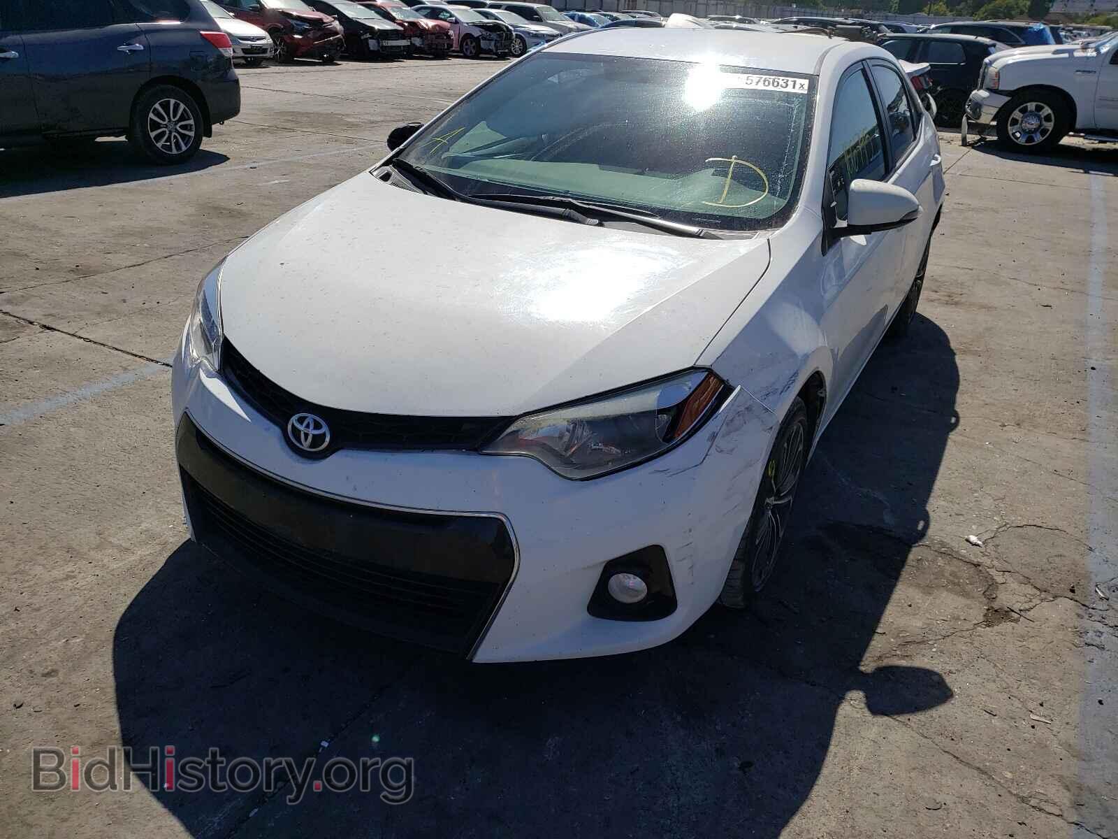 2014 TOYOTA COROLLA - VIN: 5YFBURHE5EP030478 - Фото 2