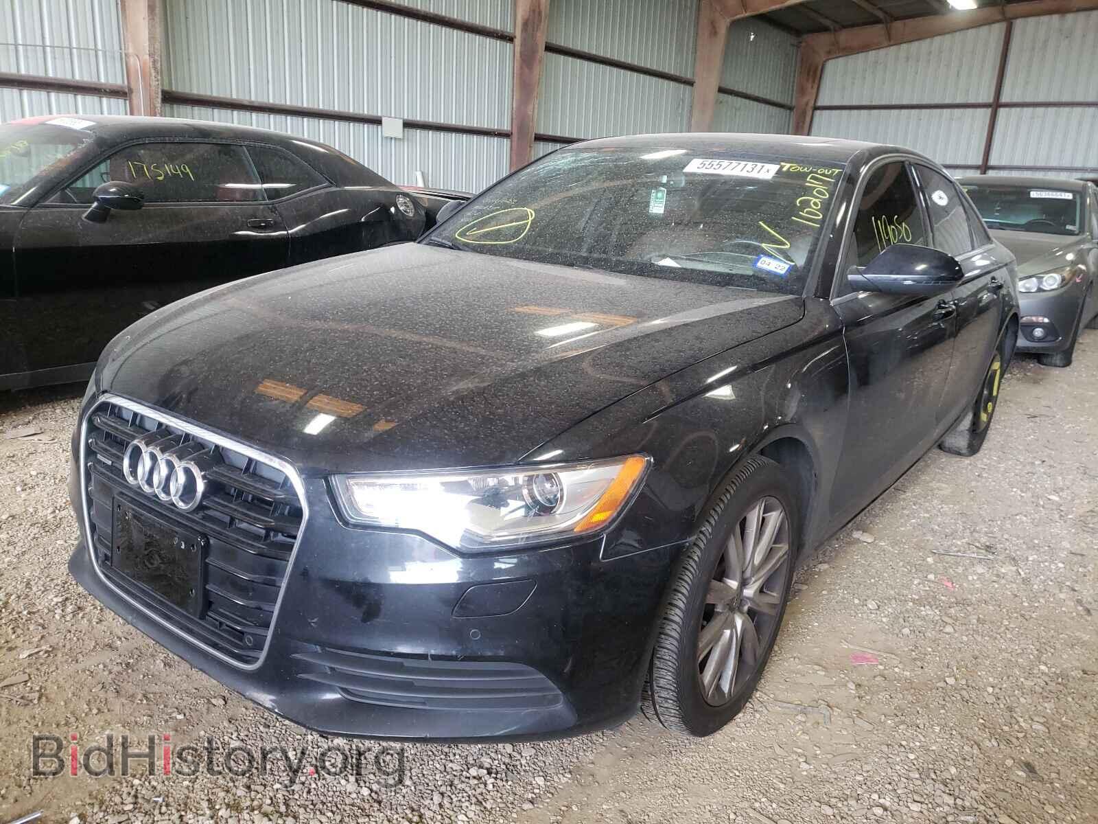 2014 AUDI A6 - VIN: WAUGFAFC5EN102017 - Фото 2
