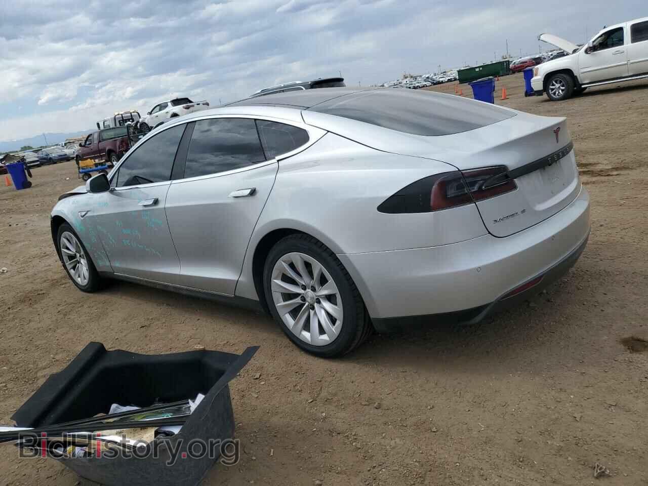 2014 TESLA MODEL S - VIN: 5YJSA1H14EFP49837 - Фото 2