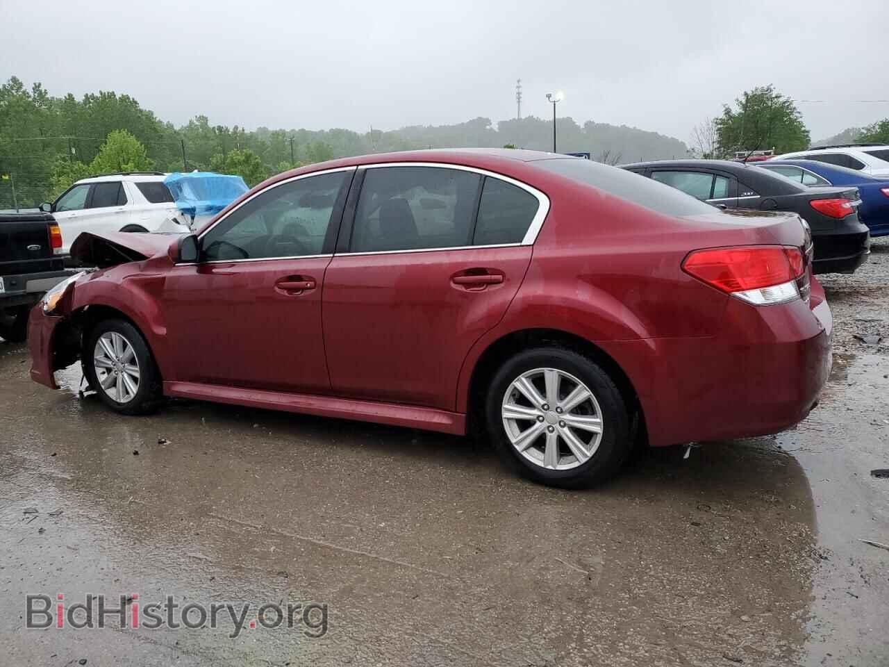 2012 SUBARU LEGACY - VIN: 4S3BMCA69C3018064 - Фото 2