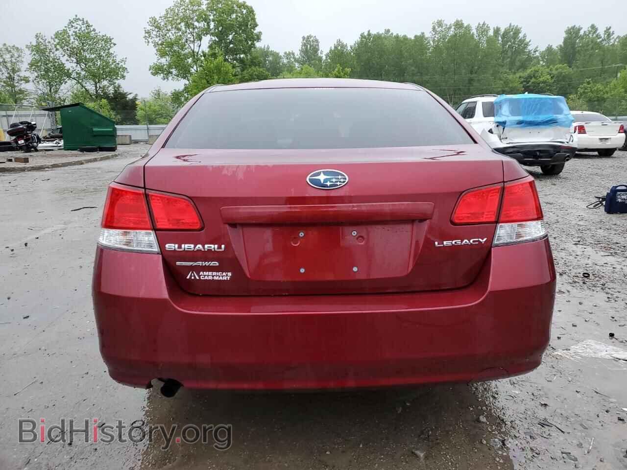 2012 SUBARU LEGACY - VIN: 4S3BMCA69C3018064 - Фото 6